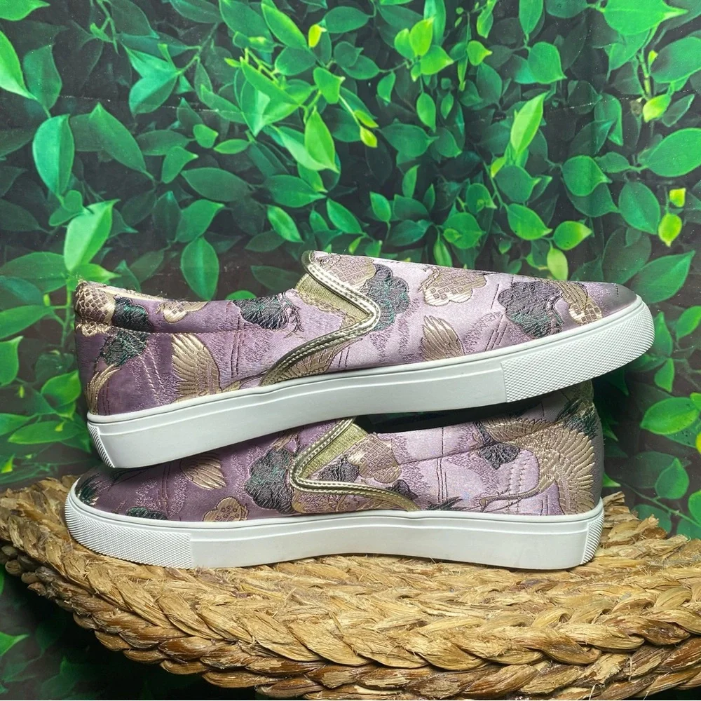 Johnny was slip on sneakers crane purple - Picture 5 of 7
